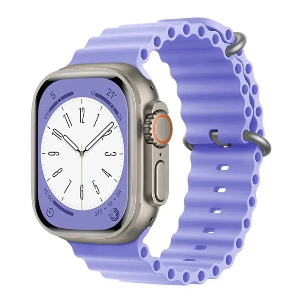 Lavender Ocean Band for Apple Watch – soft, sporty, and uniquely stylish.