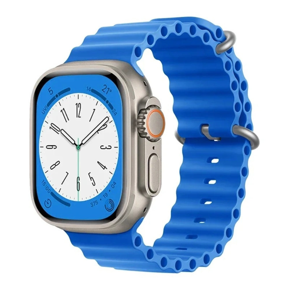 Royal Blue Ocean Band for Apple Watch Ultra offering durability and vibrant color.