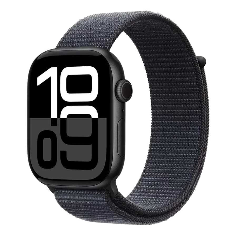 Ink Sport Loop for Apple Watch – deep, rich hue with soft, breathable nylon.