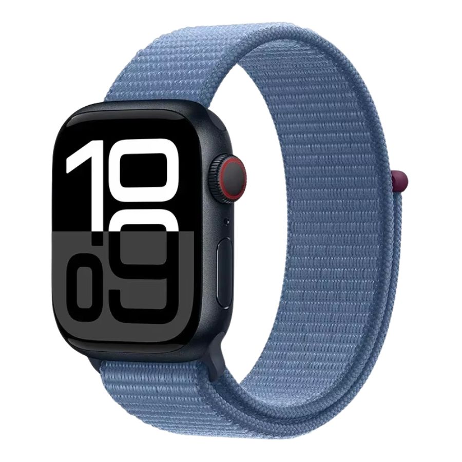 Apple Watch Sport Loop Band in Rin Blue – adjustable nylon loop