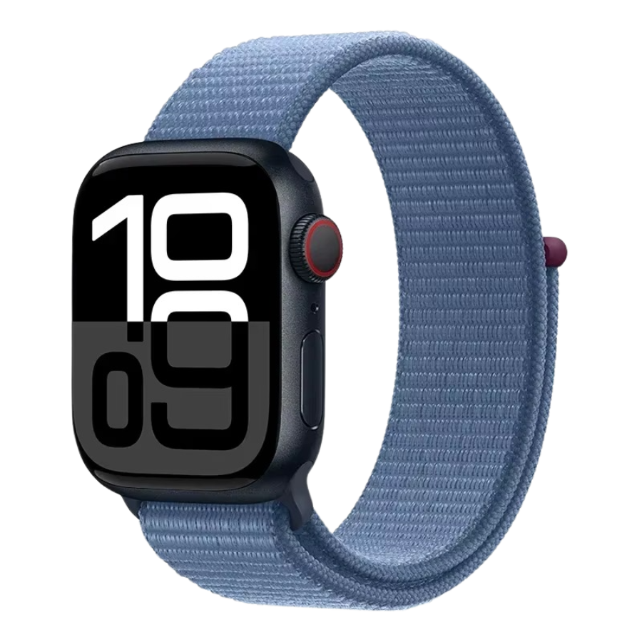 Apple Watch Sport Loop Band in Rin Blue – adjustable nylon loop