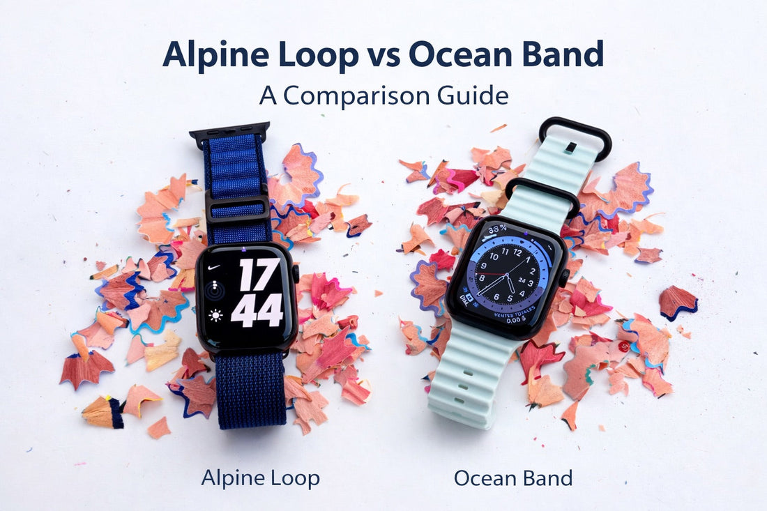 Alpine Loop vs Ocean Band: Which Apple Watch Band is Right for You?