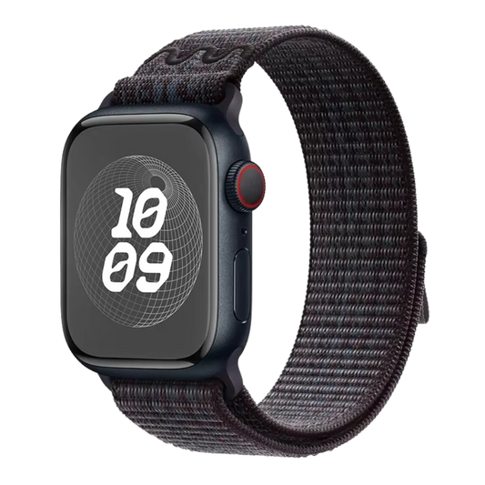Black Blue nylon loop strap, ultra-comfortable and all-day ready.