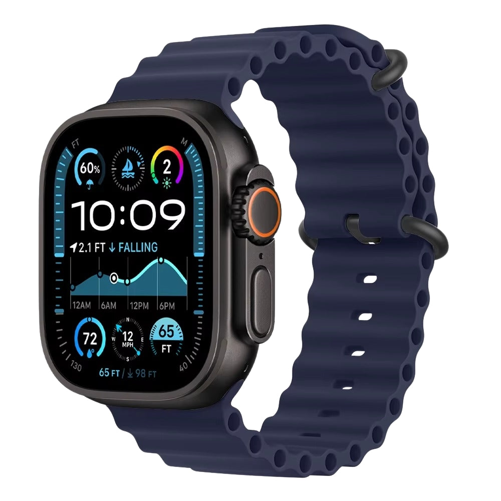 Midnight Blue Ocean Band for Apple Watch – bold and ready for deep sea adventures.