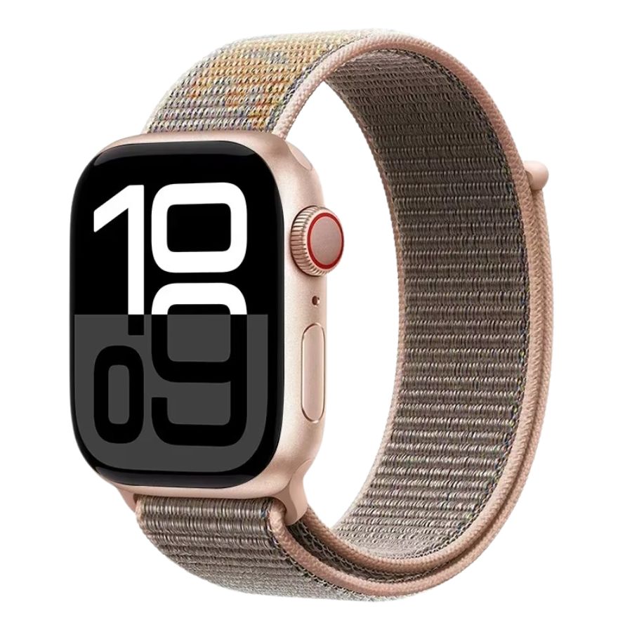 Apple Watch Sport Loop Band in Dark Pink – woven nylon for comfort