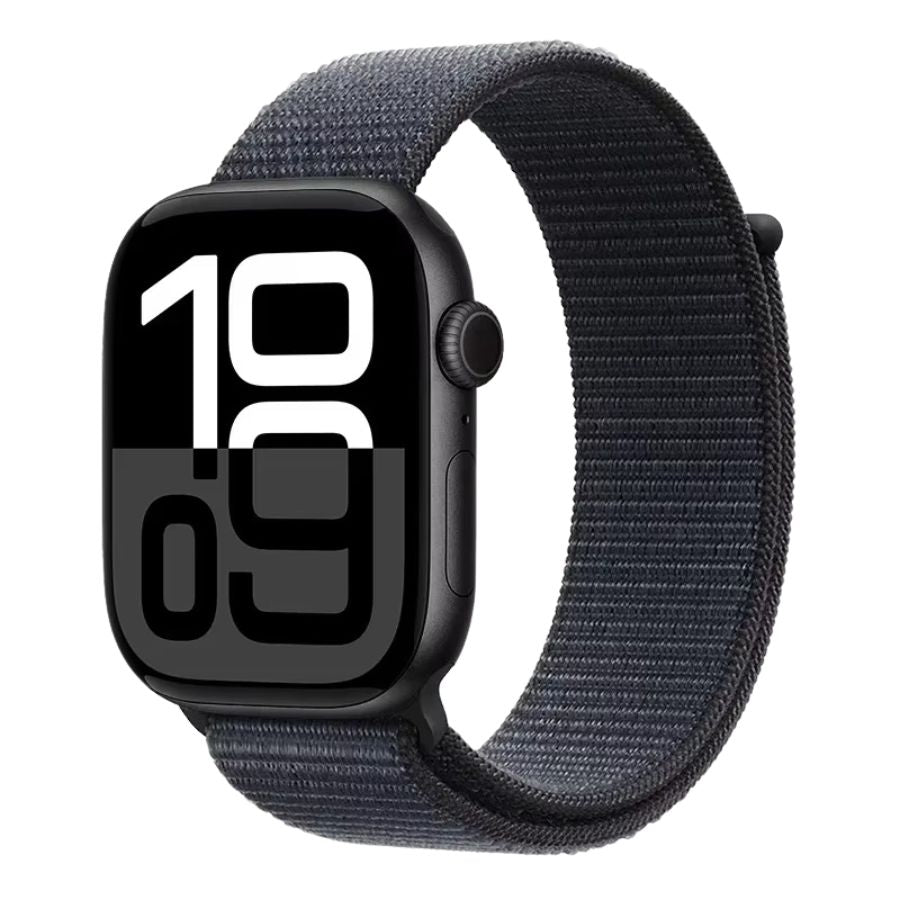 Ink Sport Loop for Apple Watch – deep, rich hue with soft, breathable nylon.