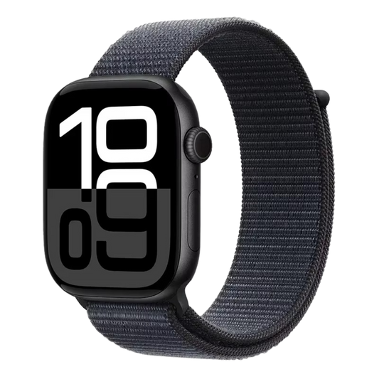 Ink Sport Loop for Apple Watch – deep, rich hue with soft, breathable nylon.